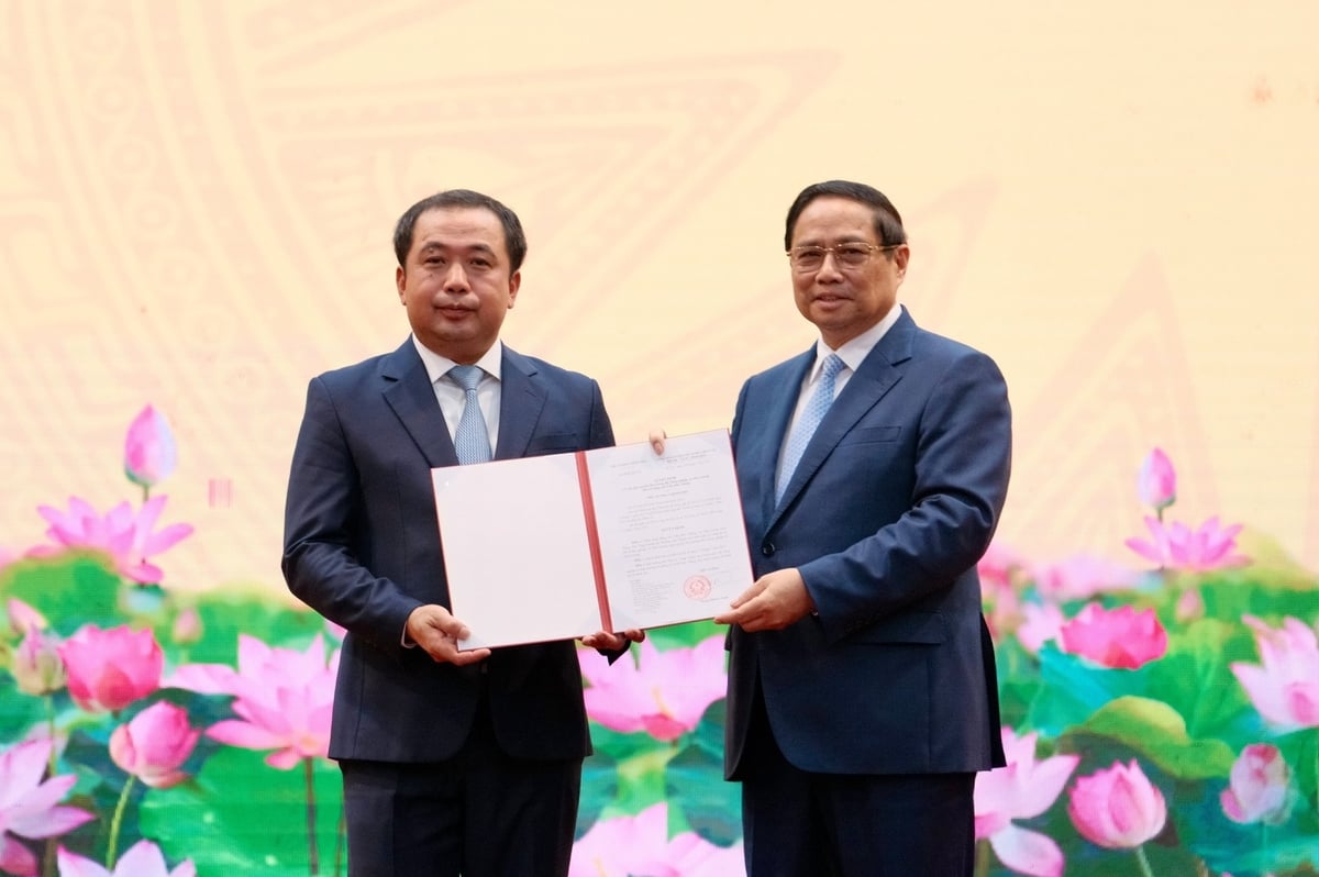Đồng chí Trần Đức Thắng được giao quyền Bộ trưởng Bộ Nông nghiệp và Môi trường