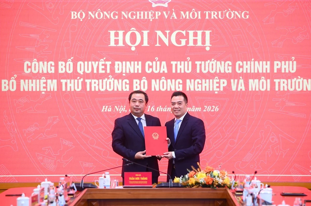 Thủ tướng bổ nhiệm ông Đặng Ngọc Điệp làm Thứ trưởng Bộ Nông nghiệp và Môi trường