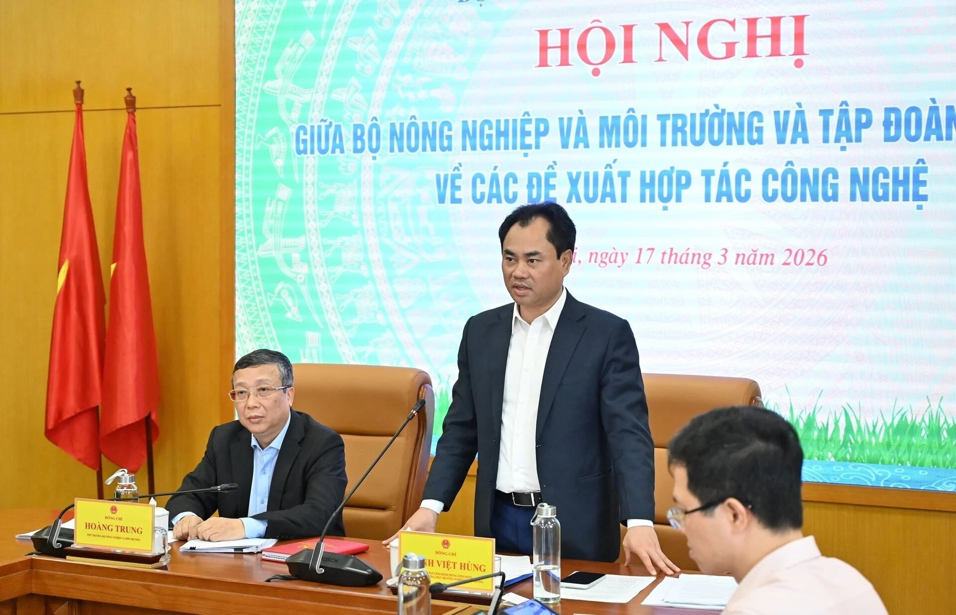Bộ Nông nghiệp và Môi trường sẵn sàng đặt hàng công nghệ mũi nhọn từ Tập đoàn CT Group